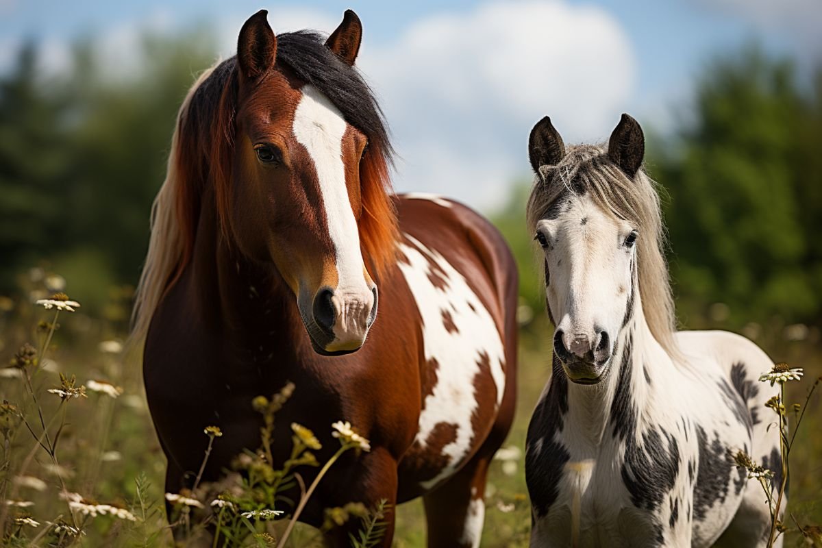 Paint horse vs Pinto